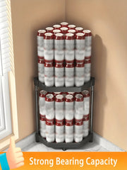 Kitchen Seasoning Shelf Spice Countertop Corner Stands Easy