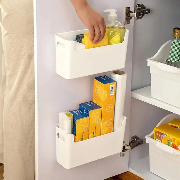 Kitchen cabinets are classified and organized