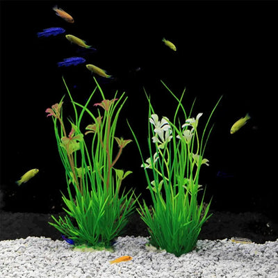 Artificial Aquarium Plants Omaments Aquatic Green