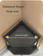 Kitchen Seasoning Shelf Spice Countertop Corner Stands Easy